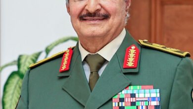 Libyan General Khalifa Haftar in 2023