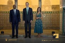 ملك أسبانيا يستقبل البرهان