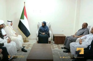 تفاصيل لقاء د. نوارة أبو محمد سفير الكويت بالسودان 