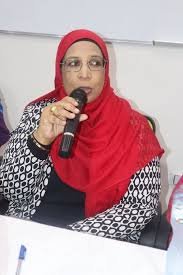 هي الدكتورة لمياء عبد الغفار وزير مجلس الوزراء