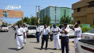 مرور نهر النيل يدشّن تفويج المركبات السفرية 17 المرور السوداني