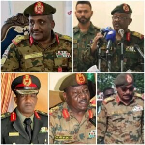 بالأسماء.. الضباط الذين تمت إحالتهم للمعاش بقرار البرهان