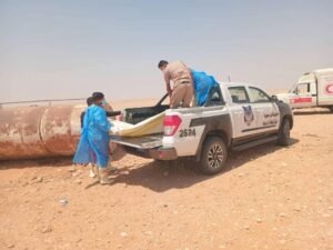 انتشال جثة لسوداني خارج الحدود 13 انتشال جثة لسوداني خارج الحدود