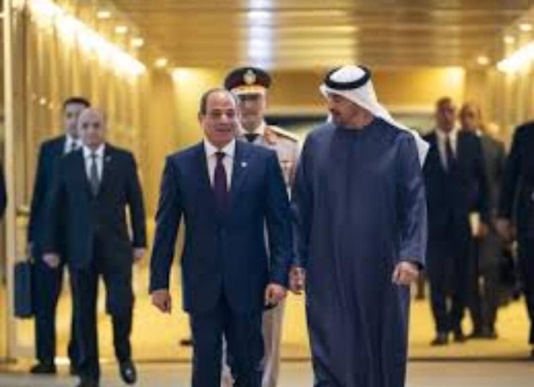 الرئيس الإماراتي يزور مصر ويستقبله السيسي 11 IMG 20250825 WA0037