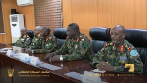 أول اجتماع لقيادة الجيش بعد الحرب 