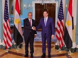 محادثات جديدة بين وزيري الخارجية الأمريكي والمصري بشأن السودان 