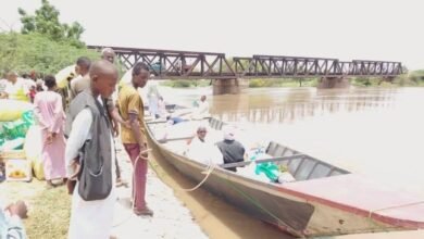 ارتفاع منسوب الدندر يتسبب في انقطاع طريق حيوي 16 IMG 20250905 WA0012