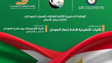 يحدث بالقاهرة | ترتيبات لمشاريع استثمارية وشراكات اقتصادية بين السودان ومصر 15 IMG 20251022 WA0009