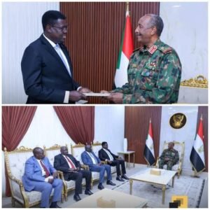 البرهان يبلغ وزير الخارجية الجنوب سوداني أمرا مهما