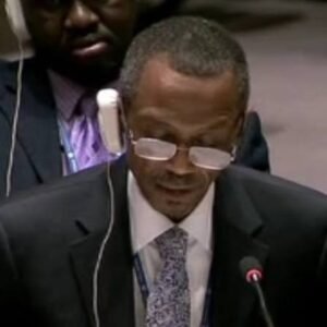 مندوب السودان يندد بصمت المجتمع تجاه جرائم المليشيا