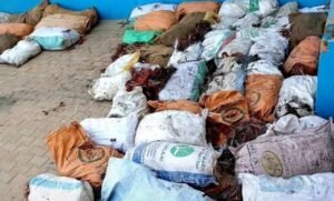 ضبط 74 جوال نحاس بعطبرة 