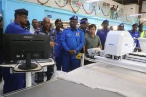 افتتاح مصنع ملبوسات الشرطة