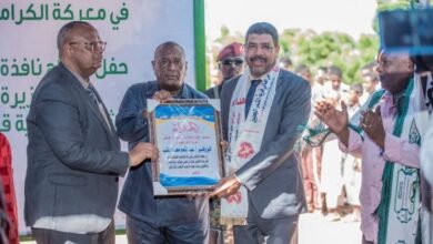 بنك امدرمان الوطني يدشن نافذتي الكمر الجعلين والسوق المركزي ودمدني بولاية الجزيرة 14 IMG 20251107 WA0031