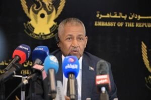 السفير عماد عدوي يحسم أمر التفاوض مع المليشيا المتمردة   