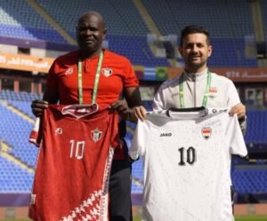منتخب السودان يستعد للعراق