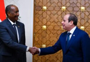 الأزمة السودان على طاولة لقاء البرهان والسيسي
