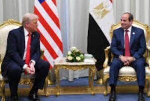 الرئيس الأمريكي يكشف عن علاقته بالرئيس المصري