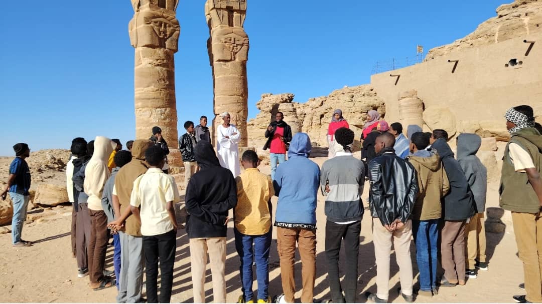 زيارات لآثار جبل البركل لتعزيز برامج الربط المجتمعي والوعي الثقافي التاريخي 11 IMG 20260119 WA0019