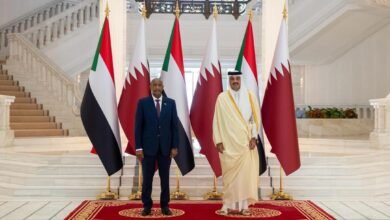 الأمير تميم بن حمد يقيم إستقبال حافل للبرهان 16 IMG 20260127 WA0029
