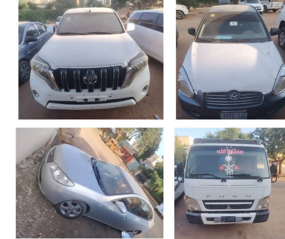 مباحث الخرطوم تسترد 16 مركبة منهوبة 11 IMG 20260128 WA0033