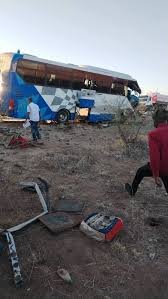 حادث مروع يخلف 37 حالة وفاة واصابة