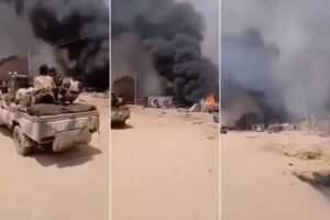 تفاصيل هجوم مليشيا الدعم السريع على مستريحة ومسيرات الجيش تغطي سماء المنطقة 