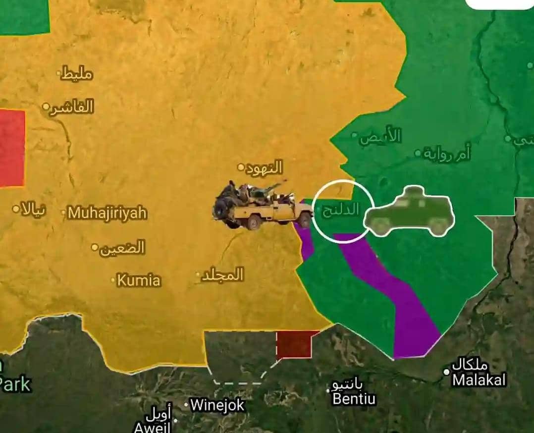 محاولة يائسة.. المليشيا تهاجم الدلنج والجيش يتصدى!! 11 IMG 20260328 WA0005