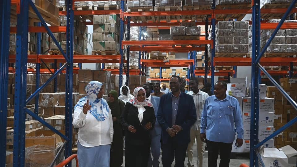 الإمدادات الطبية تدعم النيل الأزرق بـ 60 طن من الأدوية والمستهلكات الطبية 11 IMG 20260406 WA0012