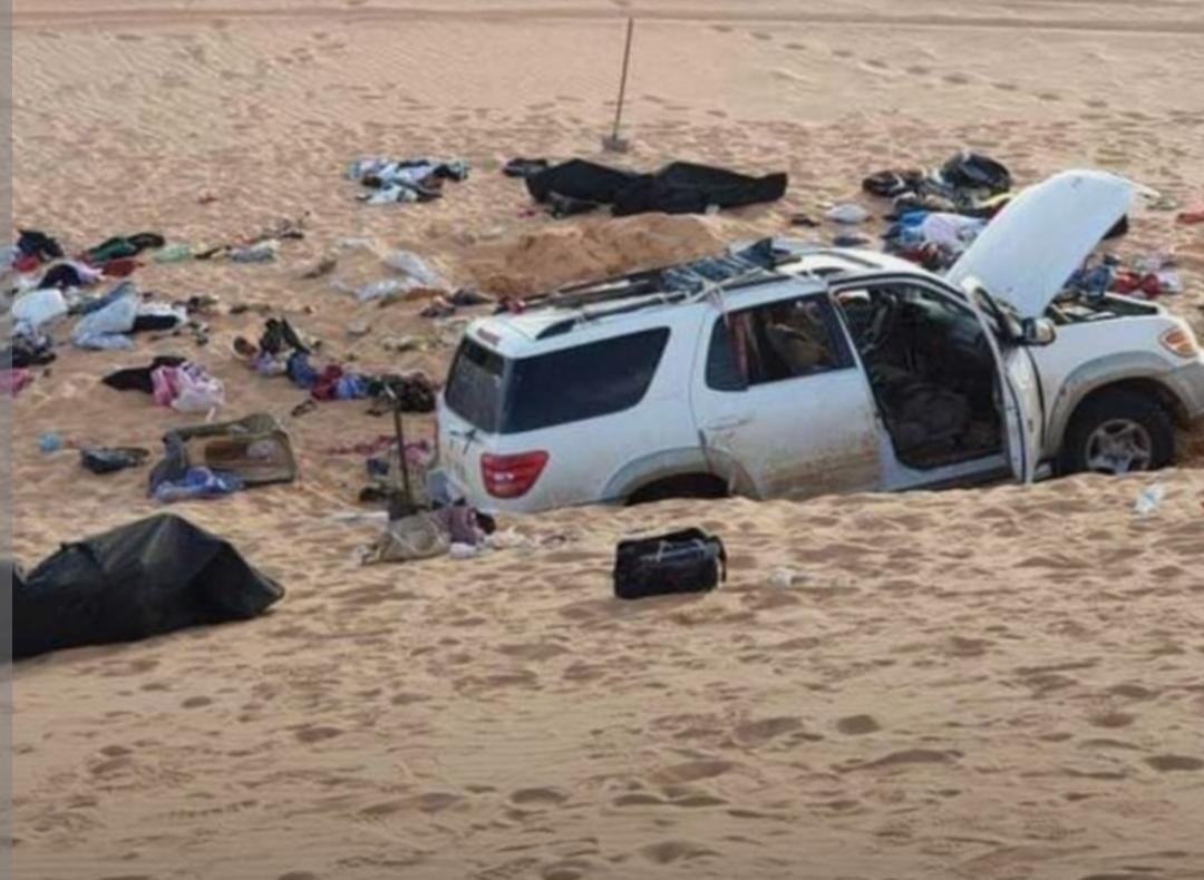 تشييع أسرة كاملة بعد وفاتها في الصحراء 11 IMG 20260607 WA0018