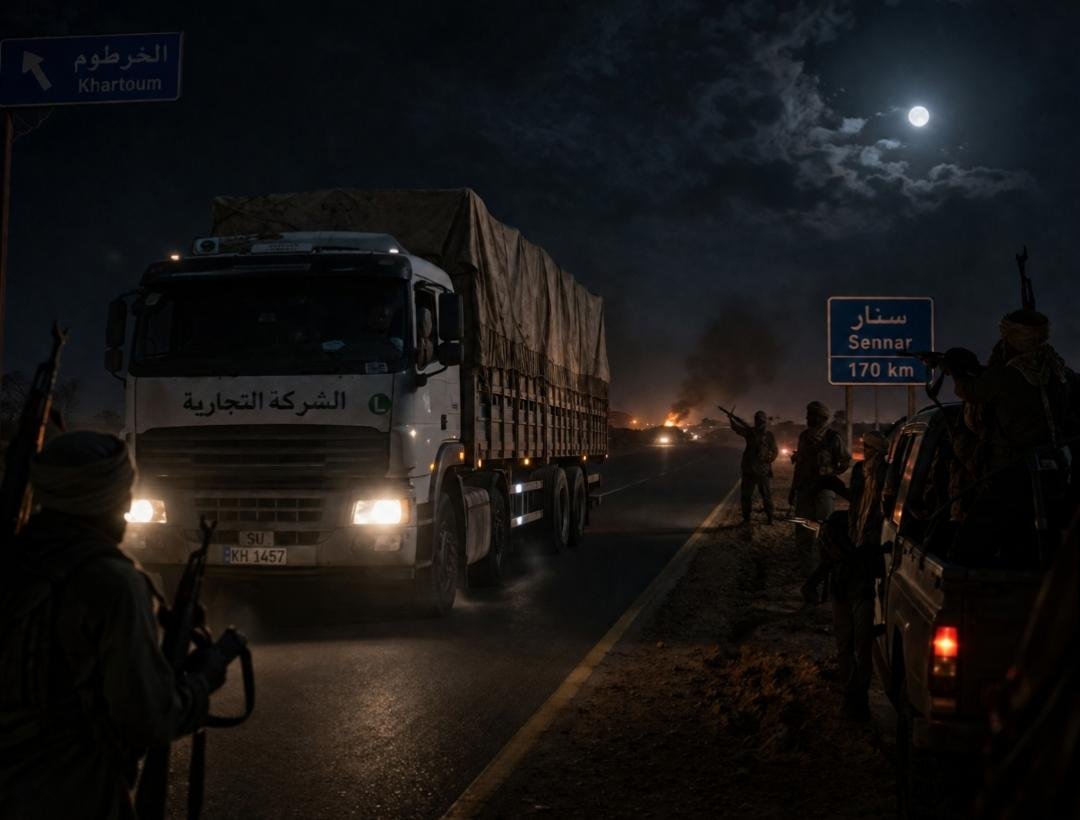 رحلة الموت.. ماذا يحدث لسائقي الشاحنات التجارية.. وكيف سيطرت تجارة الابتزاز على المعابر!! 11 WA 1785406758955