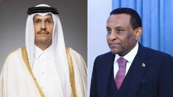 كامل إدريس يهاتف رئيس الوزراء القطري 11 images 1 5