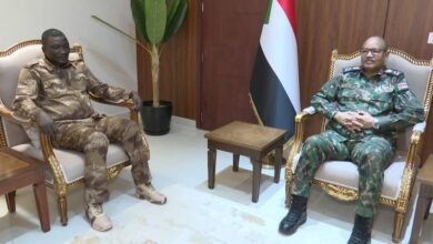 قضايا ملحة على منضدة لقاء إبراهيم جابر ووالي ولاية وسط دارفور 15 IMG 20260817 WA0018