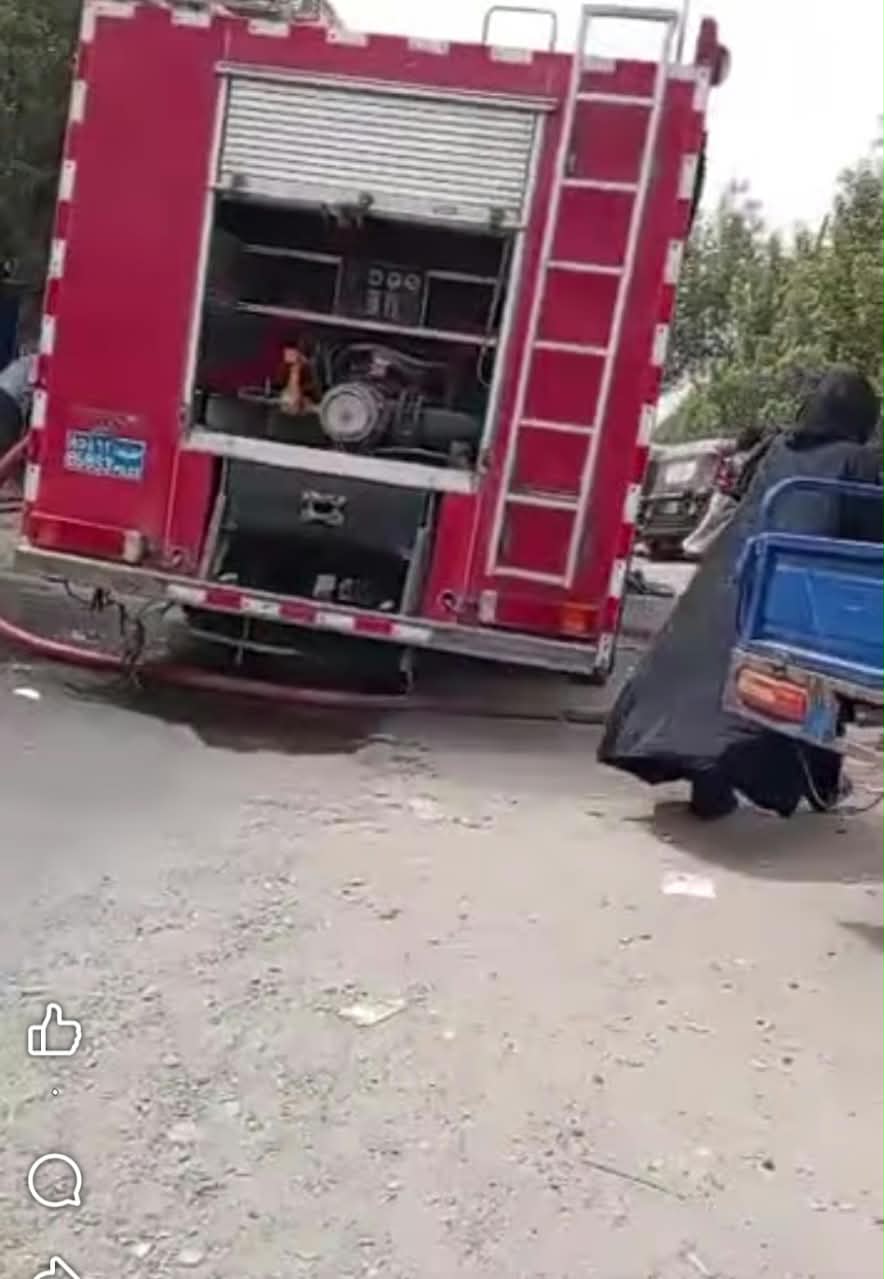 حريق بمجمع عمليات مستشفى شهير ببورتسودان 11 IMG 20260822 WA0003