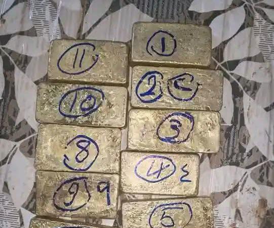ضبط (14) كيلوغرام من الذهب دون مستندات بنهر النيل 11 WA 1787854469914