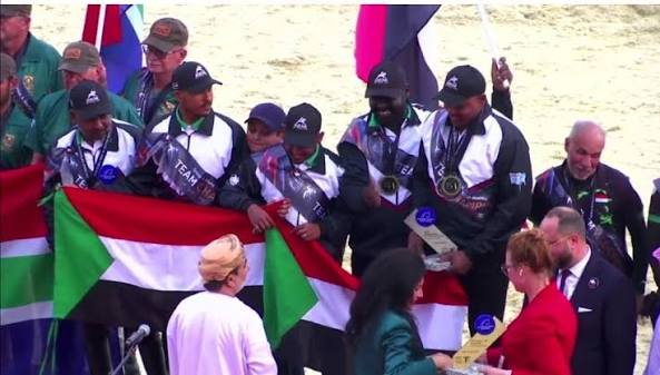 فرسان السودان لإلتقاط الأوتاد ينجحون في إنتزاع بطاقة التأهل إلى كأس العالم 11 المنتخب السوداني لالتقاط الأوتاد يحافظ على الصدارة في تصفيات كأس العالم